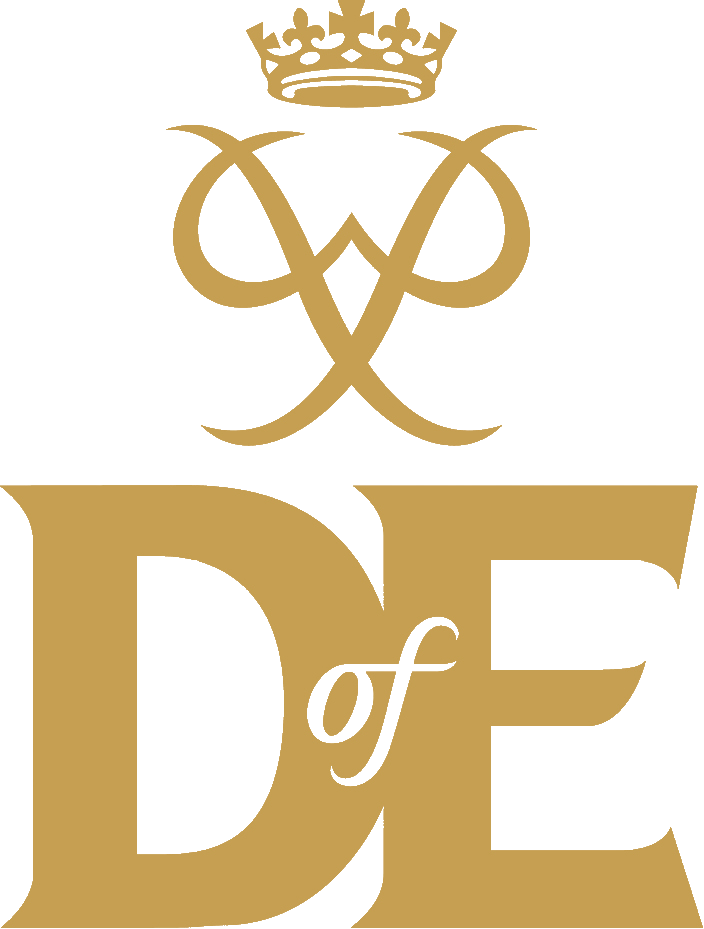 Gold Duke of Edinburgh's award logo